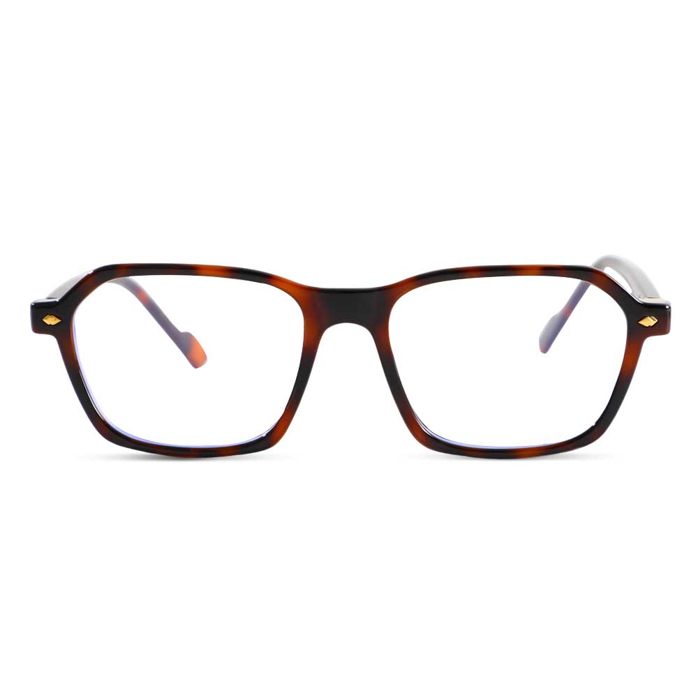 Gresham Havanna Rechteckige Brille