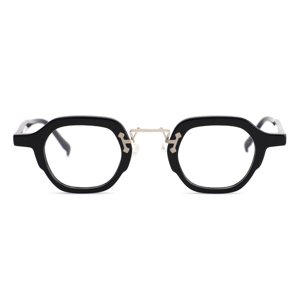 Ivan Black Square Glasses