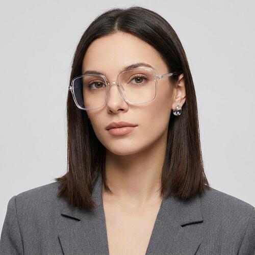 Visiona Gray Square Glasses