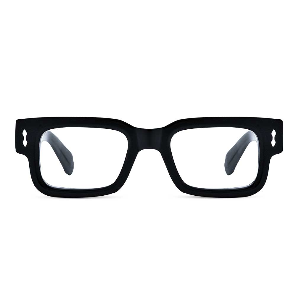 Lunettes de Vue Armstrong Carré Noir 