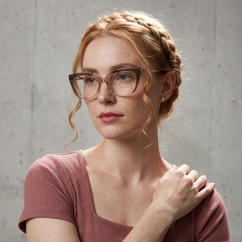 Briana Gafas Cat Eye Grises