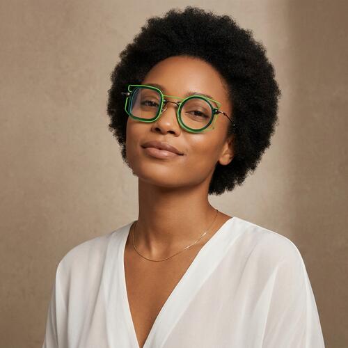 Frank Green Square Round Glasses