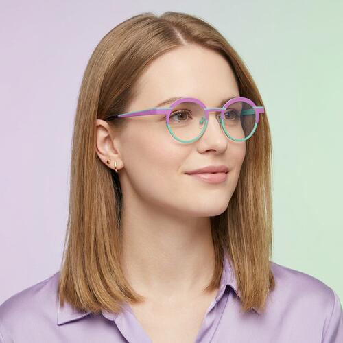 Blume Gafas Redondas Verdes
