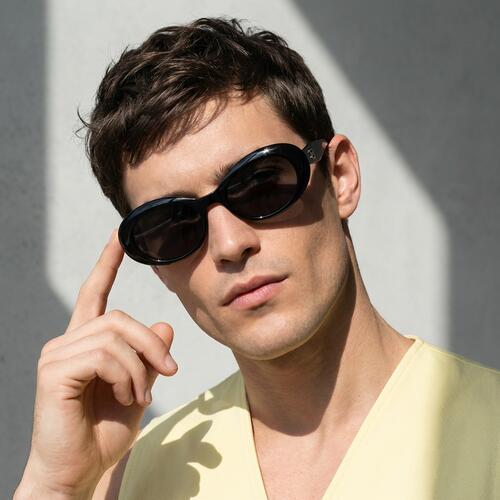 Smith Gafas de sol Ovaladas Negras