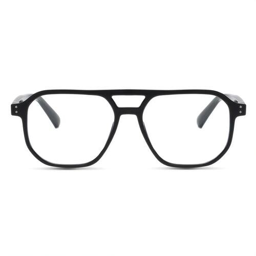 Truda Black Aviator Glasses