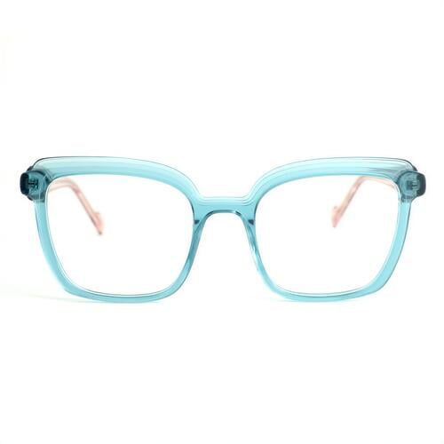 Carter Blaue Quadratische Brille