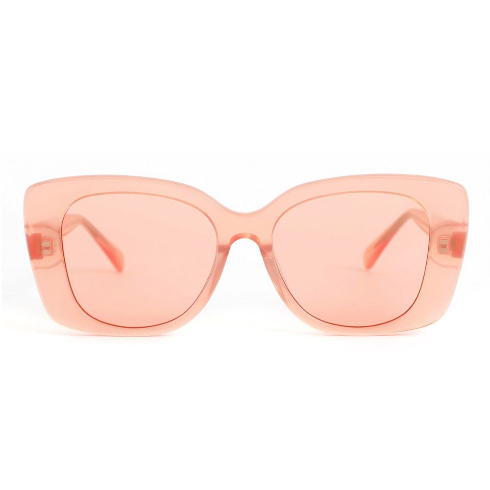 Smith Lunettes de soleil Carrées Roses
