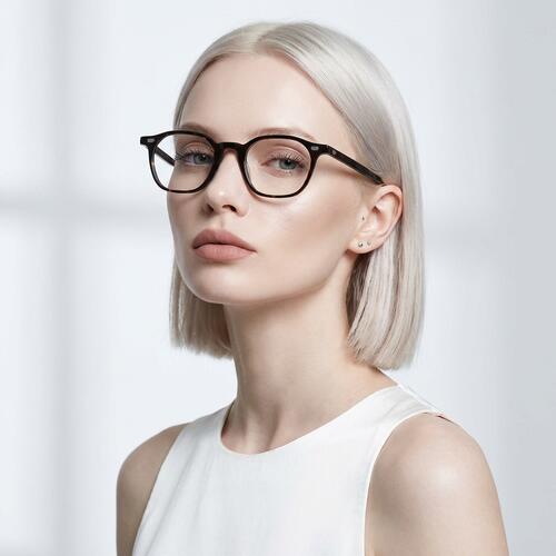 Lorraine Tortoise Square Glasses