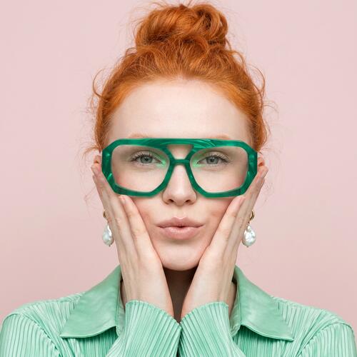 Dwight Green Aviator Glasses
