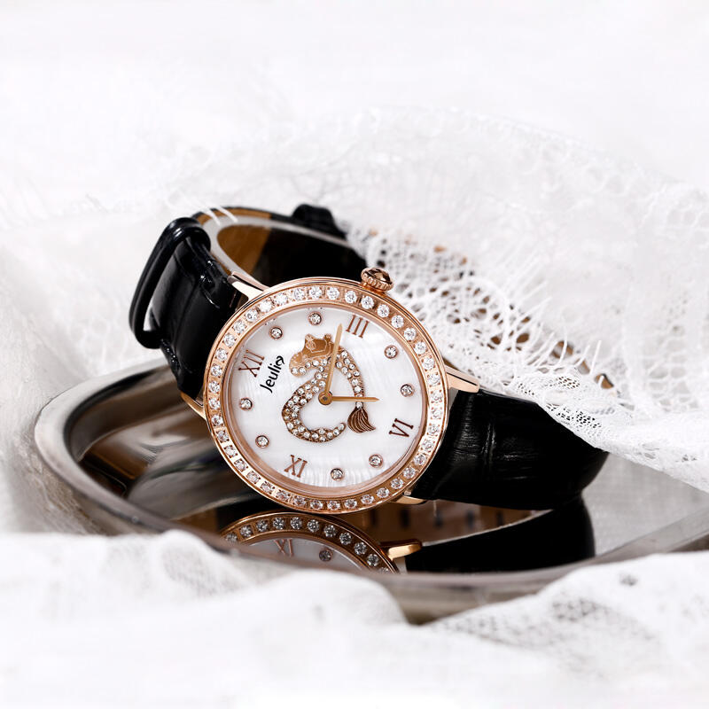 Jeulia "Dancing by the Moonlight" Fashion Mermaid Women's Watch