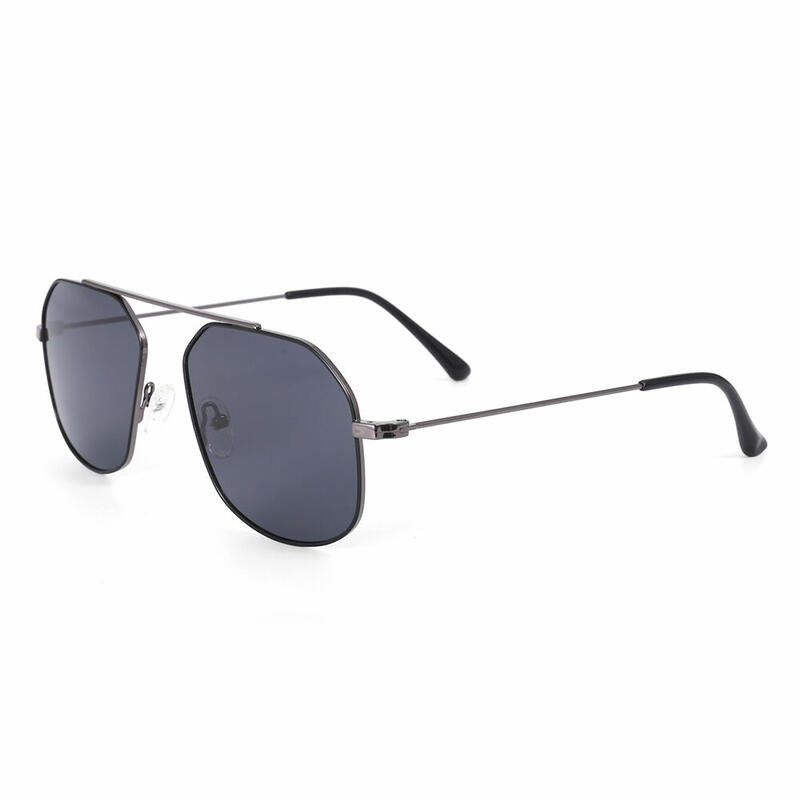 Taylor Aviator Black Sunglasses