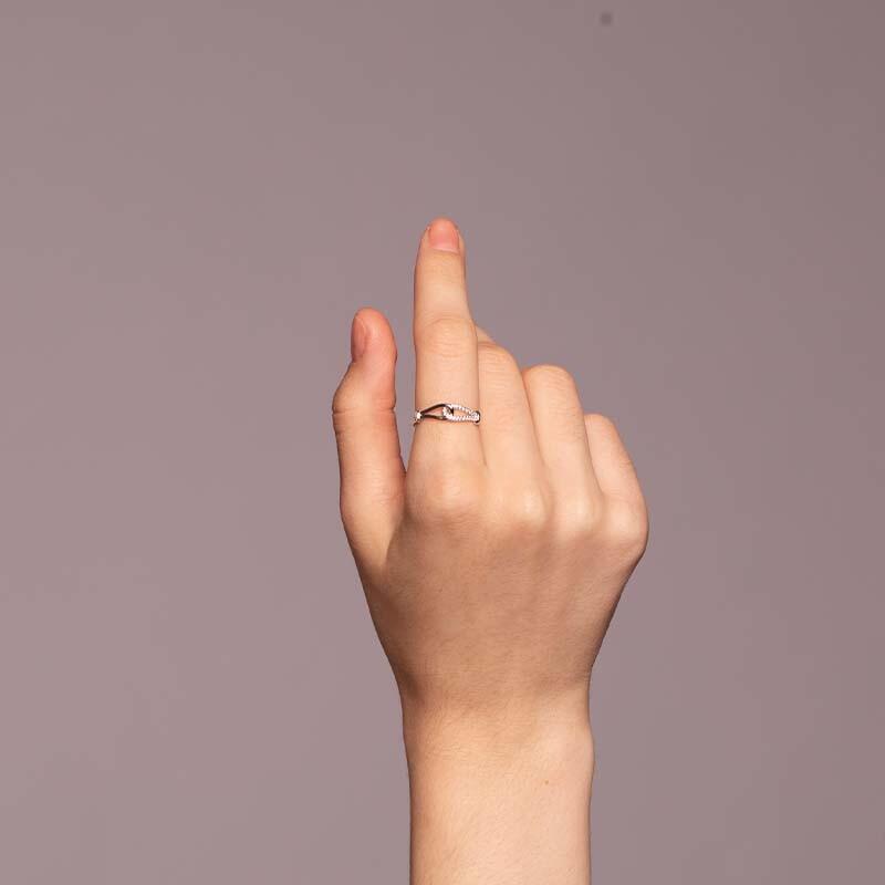 "My End & My Beginning" Classic Wedding Ring