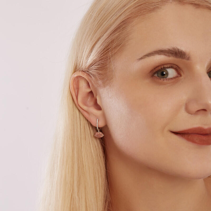 "Touch My Soul" Round Cut Drop Earrings