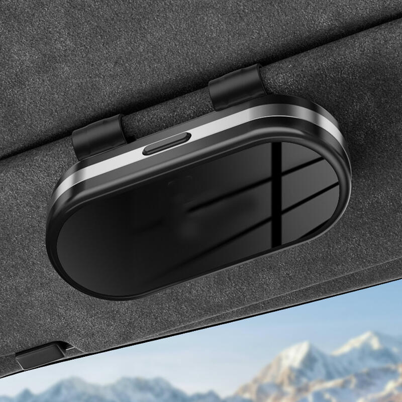 Personalized Car Mirror Glasses Case with Custom Logo Sunglasses Storage Box Gift for Men