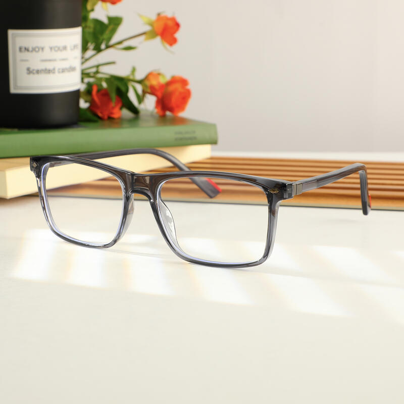 Lunettes de Vue Gresham Rectangle Gris 