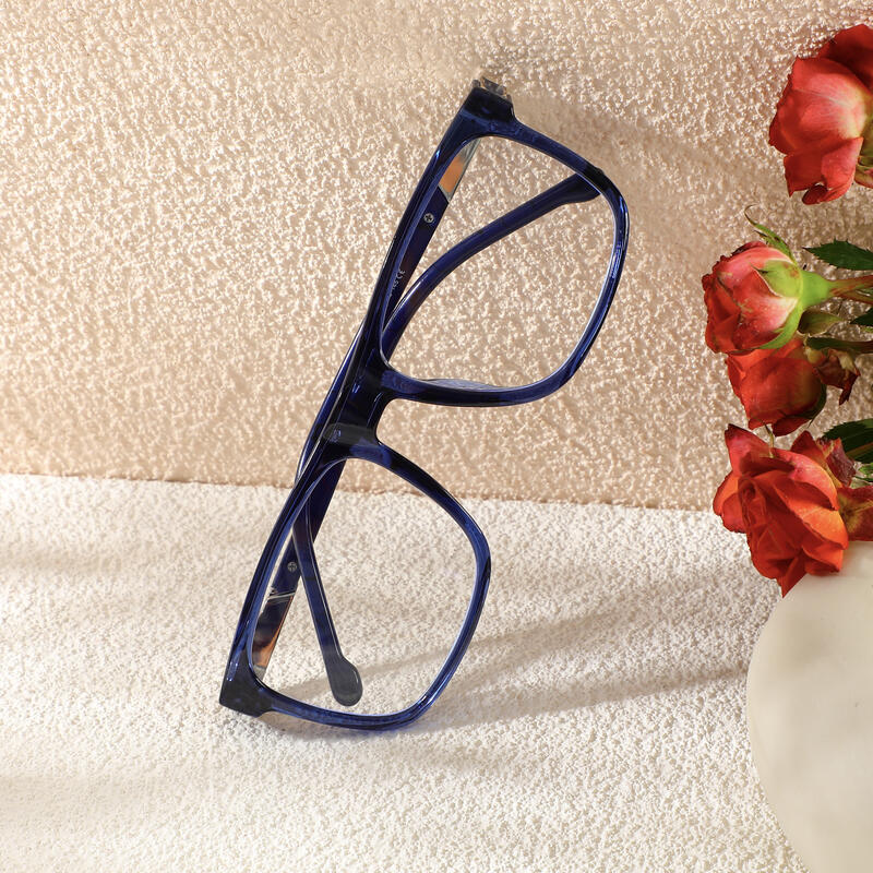 Lunettes de Vue Davy Carré Bleu 