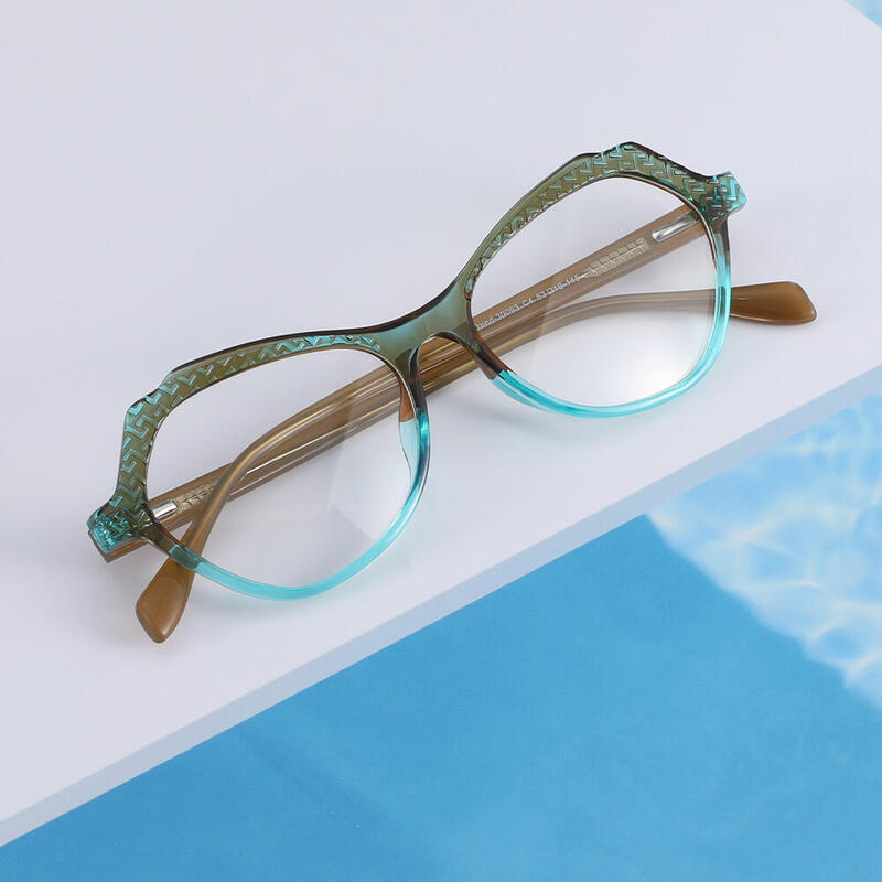 Occhiali da Vista Bentham Cat Eye Marrone 