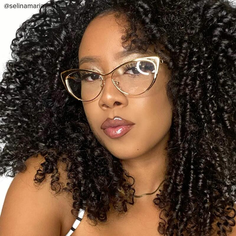 Occhiali da Vista Dulles Cat Eye Oro 