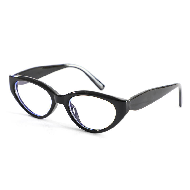 Occhiali da Vista Everley Cat Eye Nero 
