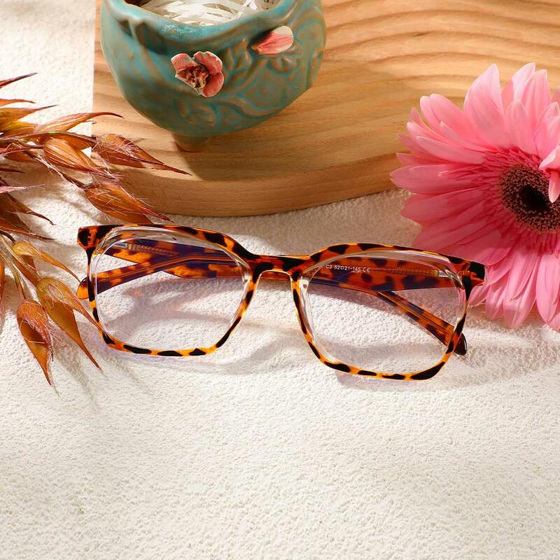 Ted Rechteckige Schildkröte Brille