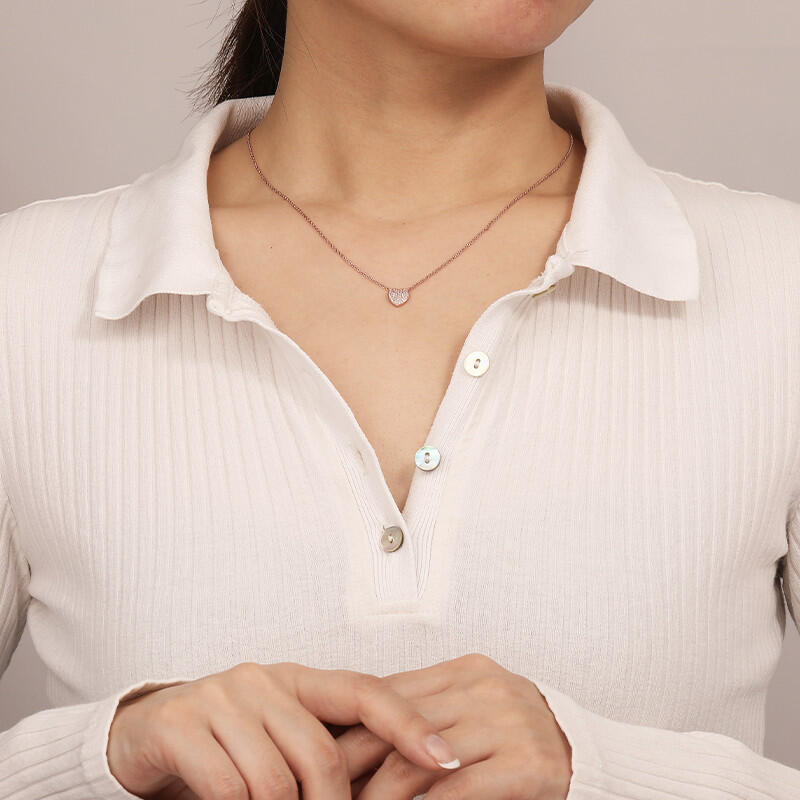 "Ain't Nobody" Round Cut Cluster Necklace