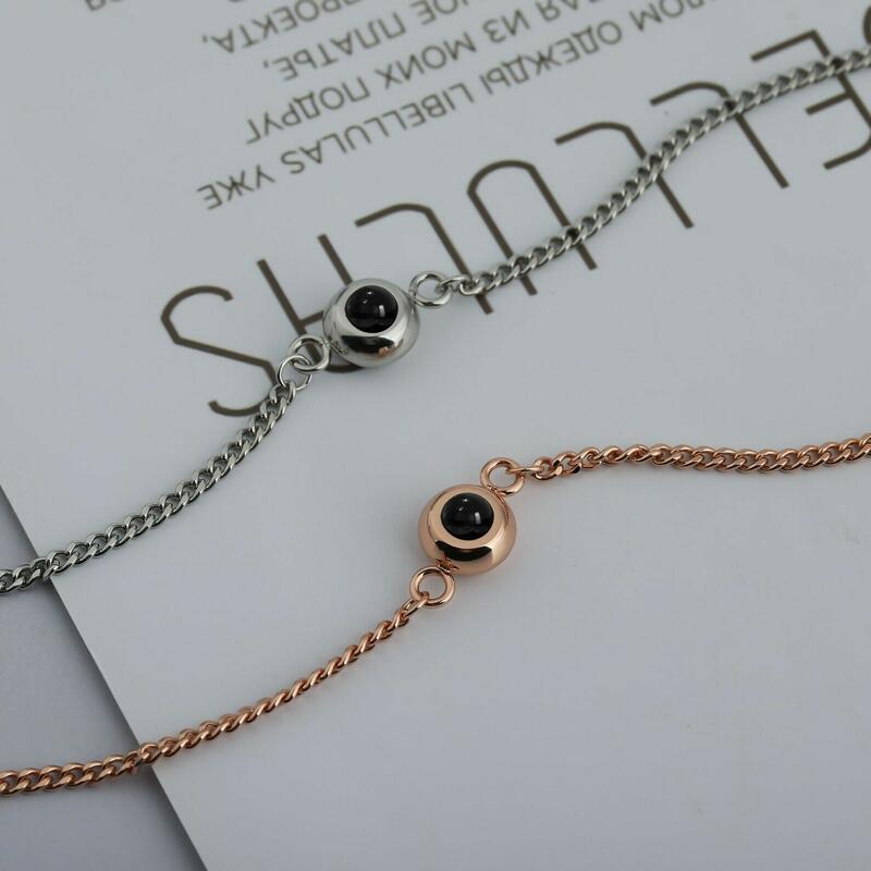 投影 写真 写真入れ ブレスレット カスタマイズ