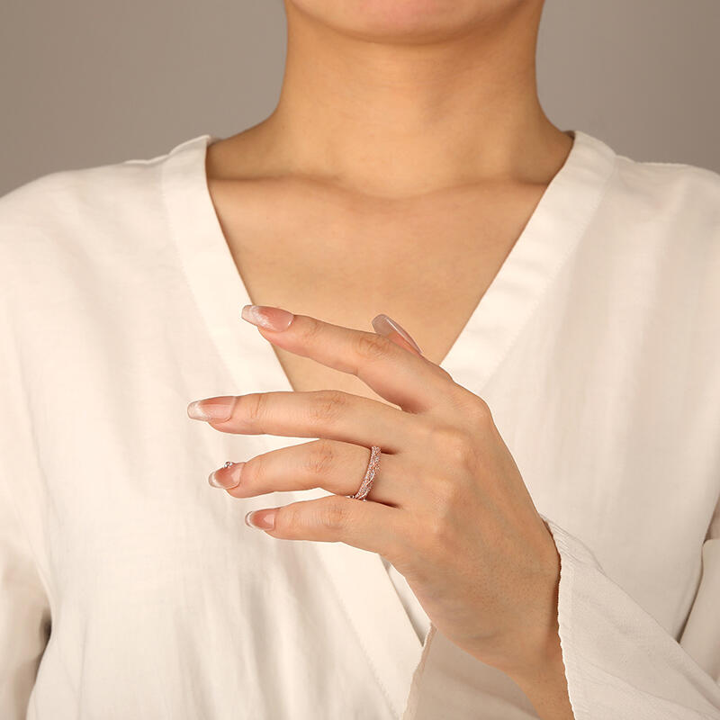 "Infinity Love" Classic Wedding Ring