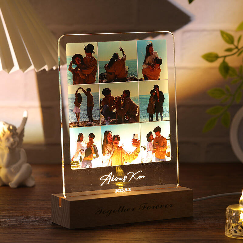 Personalized Picture Acrylic Lamp Best And Stylish Gift for Valentine's Day