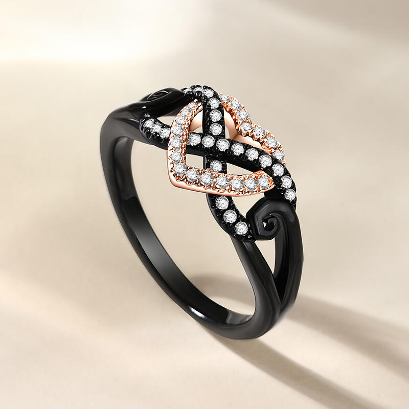 Jeulia Bague Amour sans fin Cœur Infini Argent Sterling