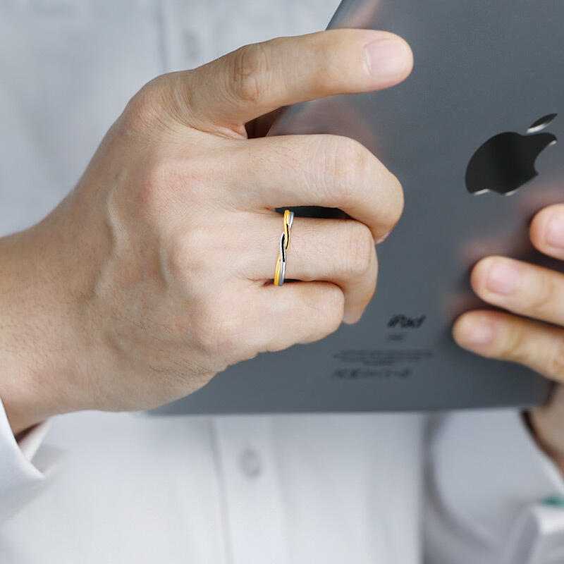 "Always You & Me" Men's Wedding Band