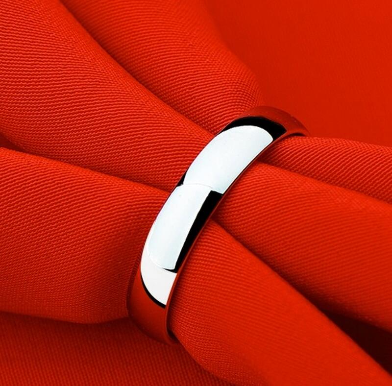 Jeulia Alianza Sipmple Pulida Para Mujer