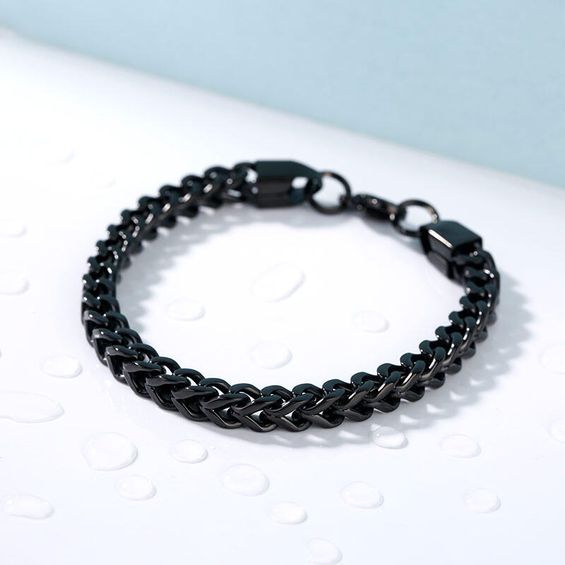 Jeulia Domineering Stainless Steel Men's Bracelet