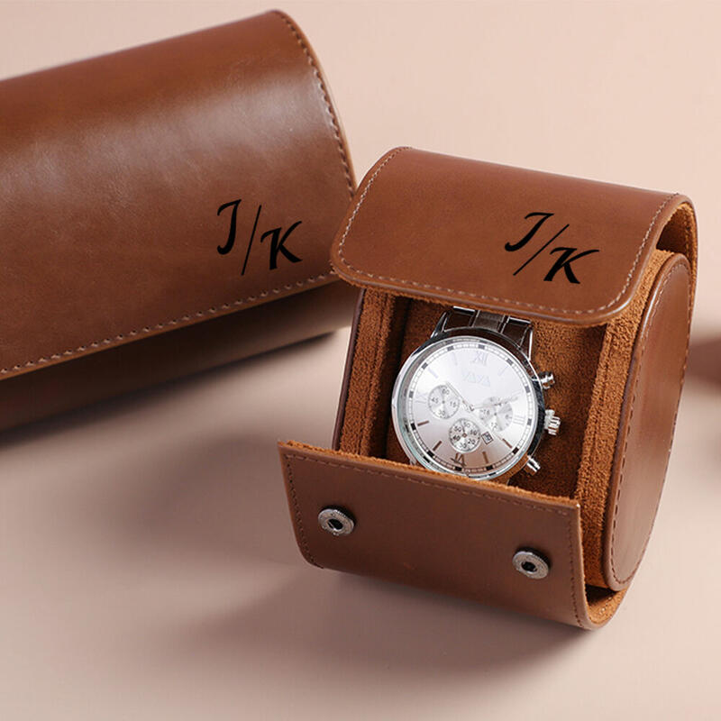 カスタマイズ イニシャル 腕時計ケース 1本 2本 3本 収納ボックス