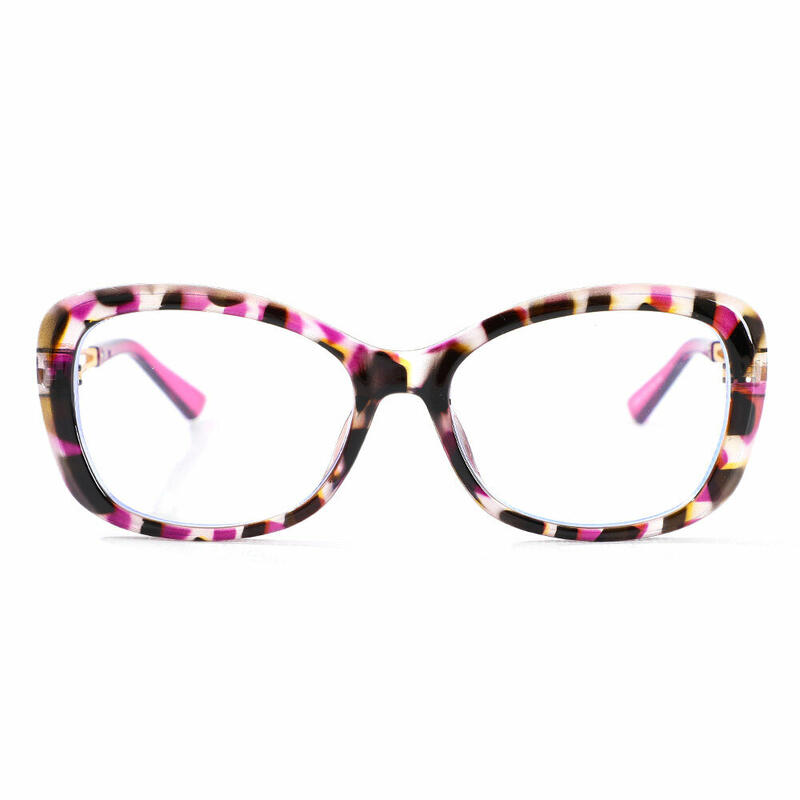 Occhiali da Vista Twain Cat Eye Viola Floreale