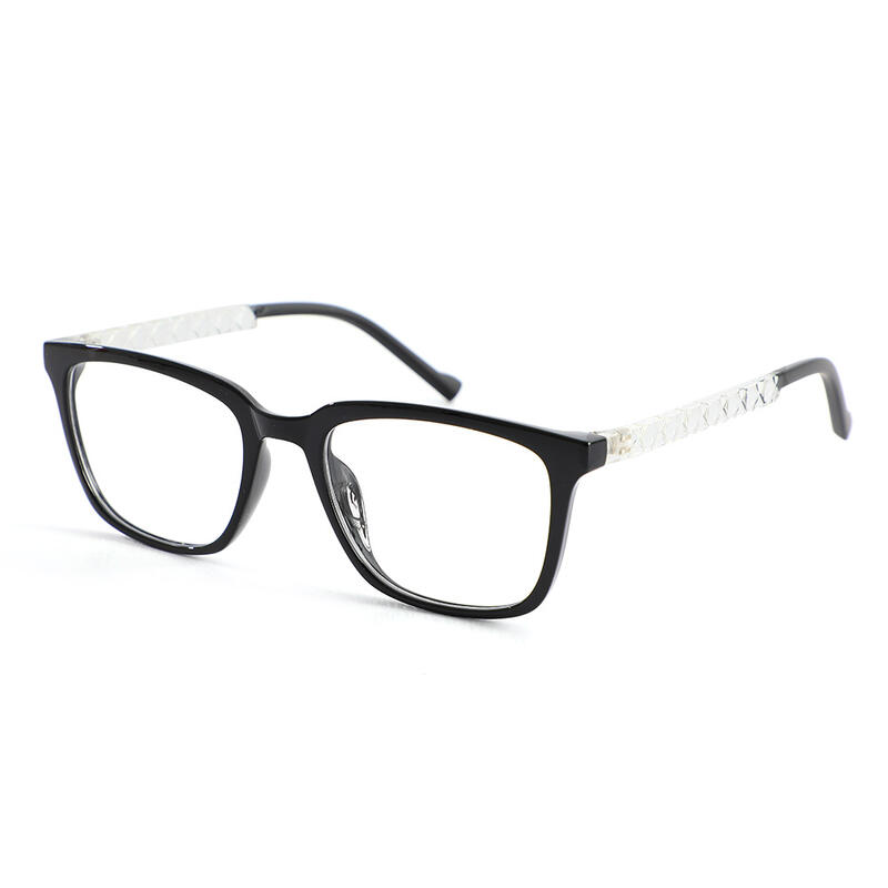Hoyle Quadratische Schwarze Brille