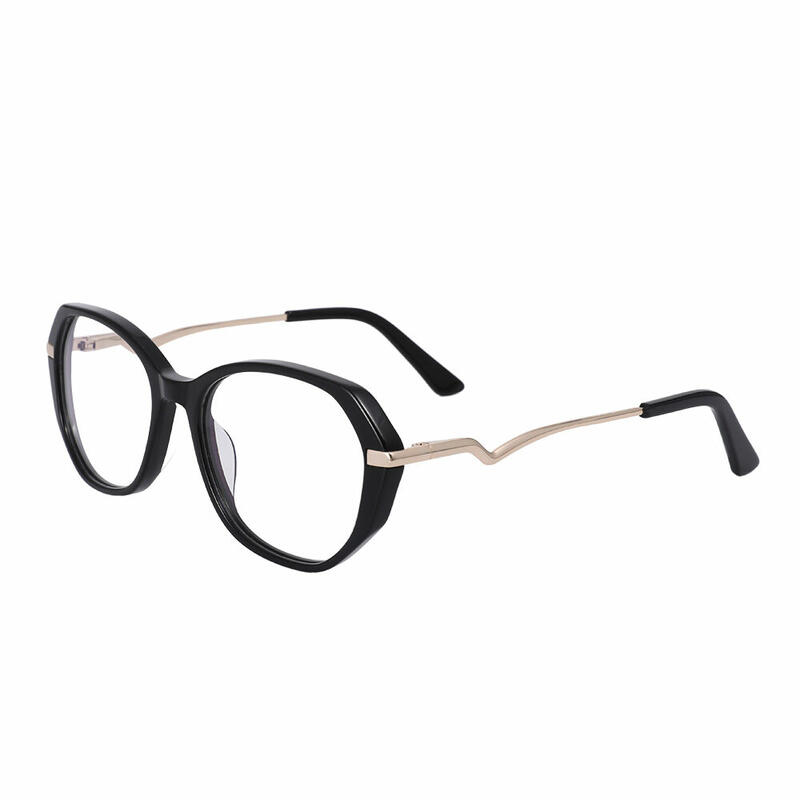 Nina Cat Eye Black Glasses