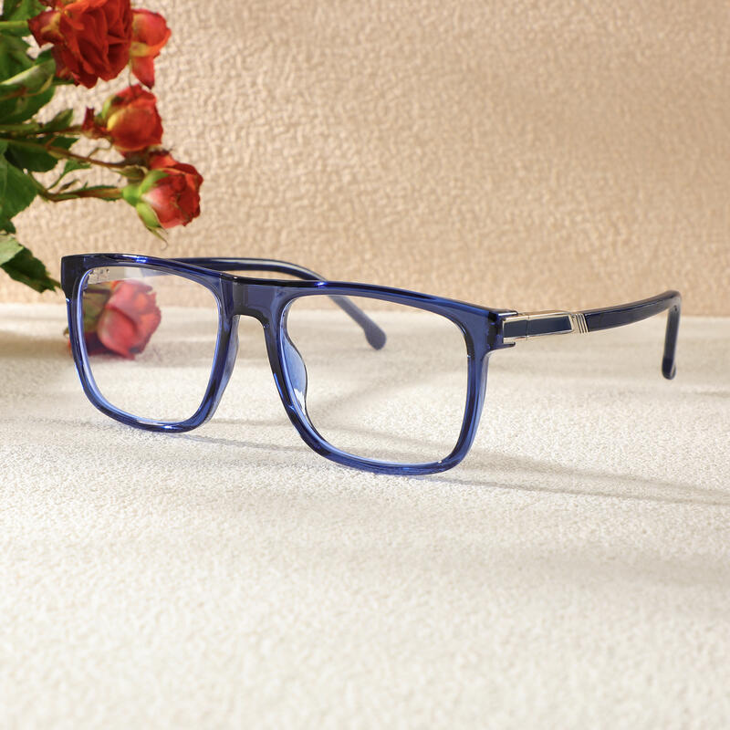 Lunettes de Vue Davy Carré Bleu 