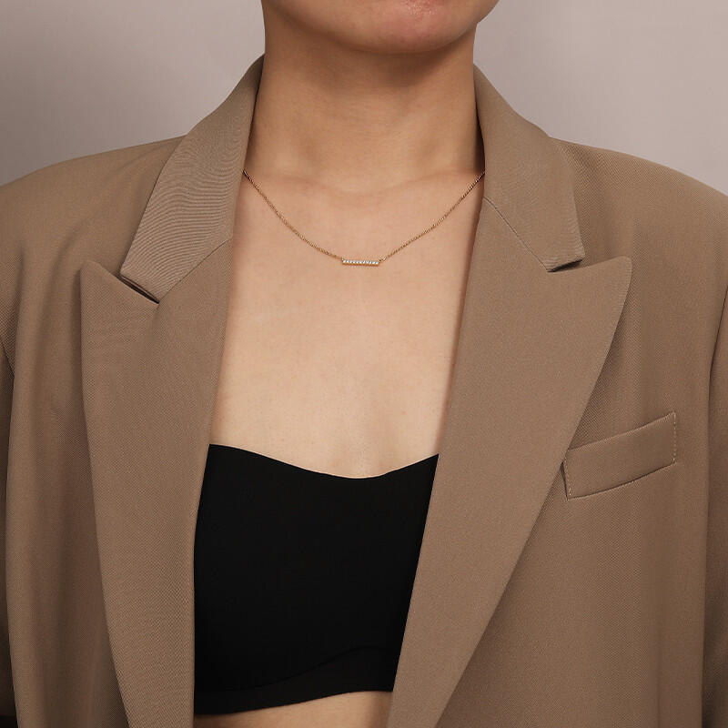 "Eternal Romance" Round Cut Necklace