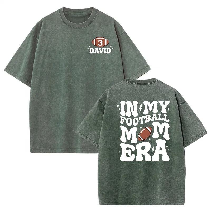 Personalisierte gewaschenes T-Shirt Attraktives Geschenk für Sportliebhaber