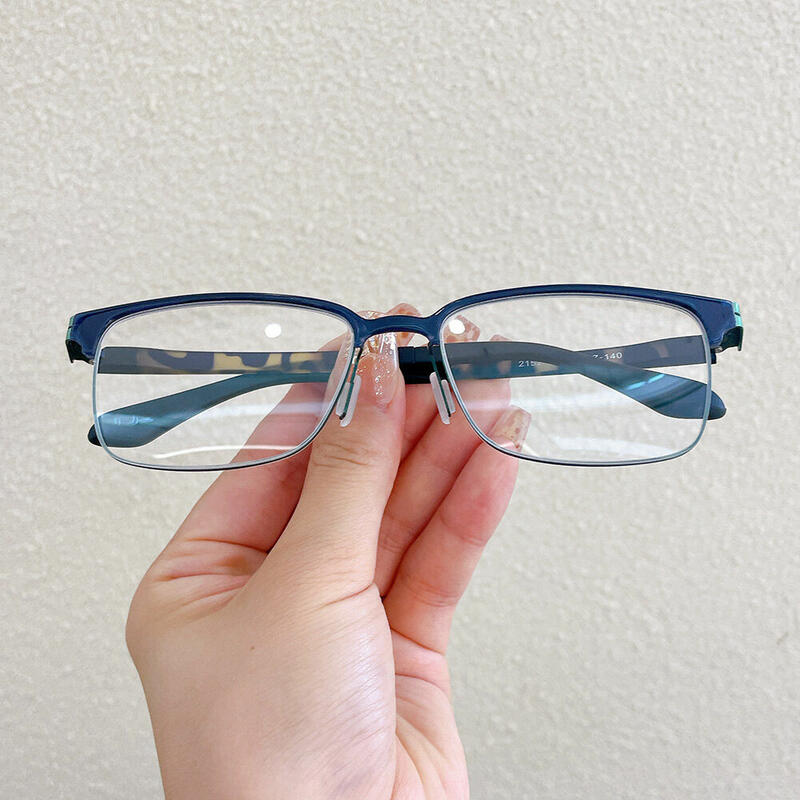 Occhiali da Vista Benn Quadrato Nero Verde 