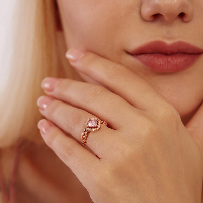 "Ich liebe dich ganz und gar" Kissenschliff 2-teiliges Brautset