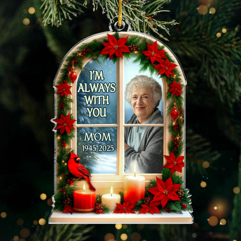 Personalized Window Hangings with Custom Photos for Loved Ones