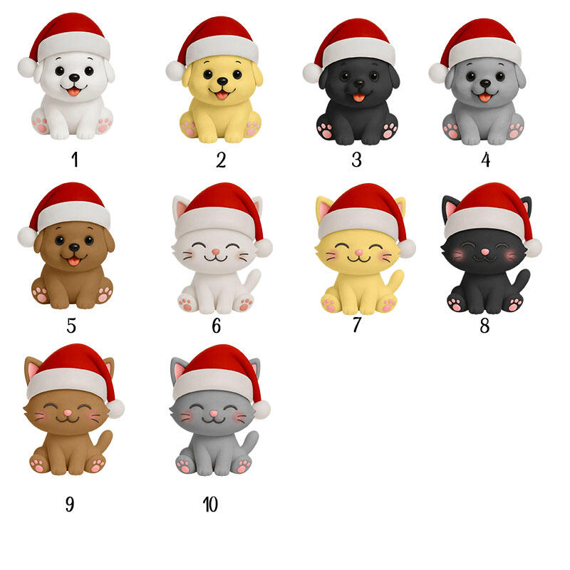 Personalized Name Night Light with Cute Animals Best Gift for Pet Lover