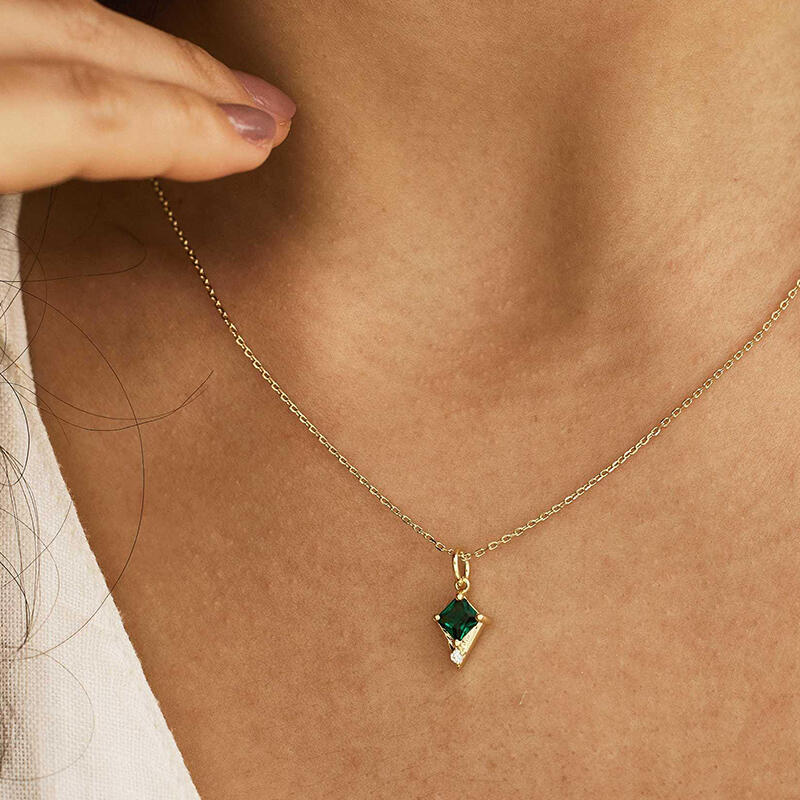 Personalized Irregular Birthstone Exquisite Christmas Gift for Wife