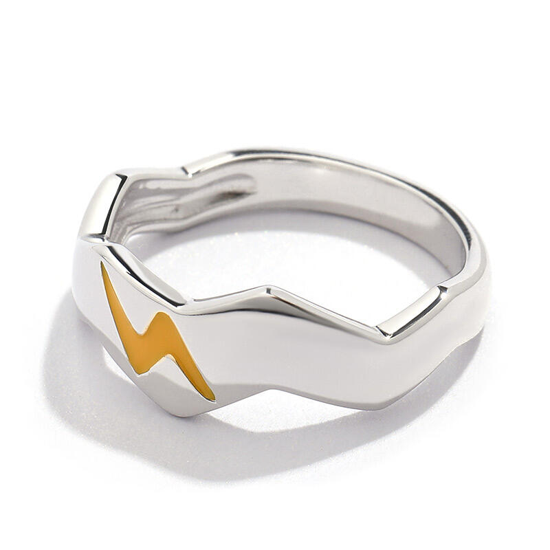 Jeulia " Wybieram Ciebie" Błyskawica Design Srebrna Opaska