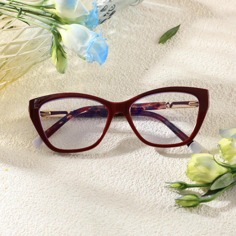 Colclough Cat Eye Braune Brille