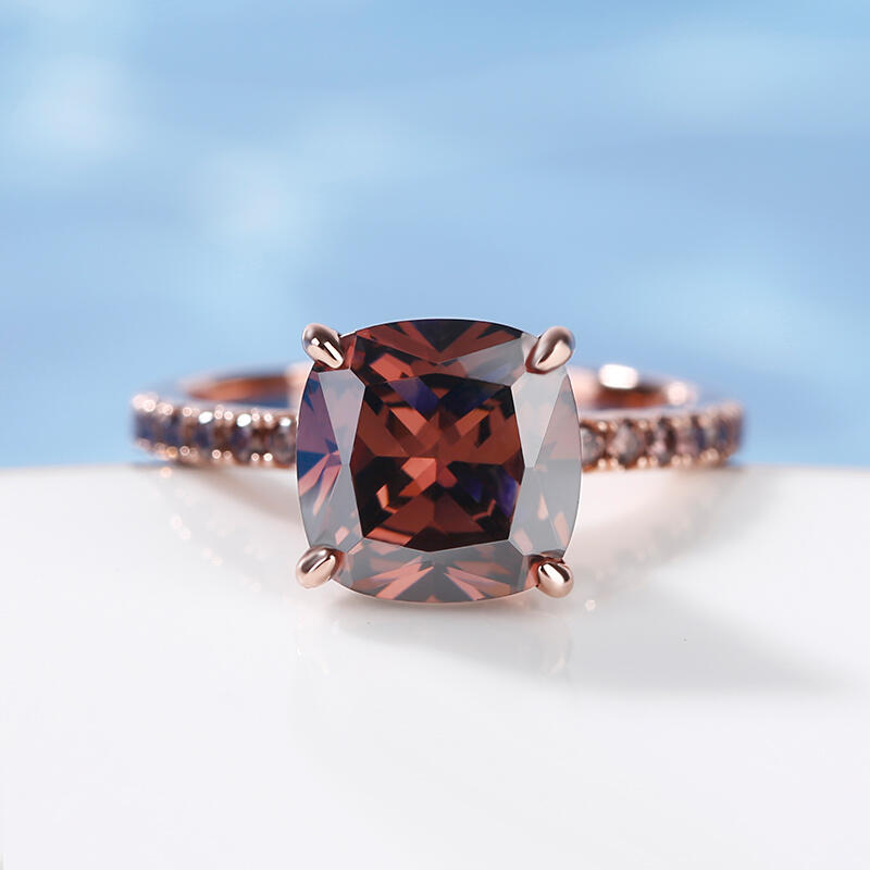 Jeulia Classic ring i sterlingsilver
