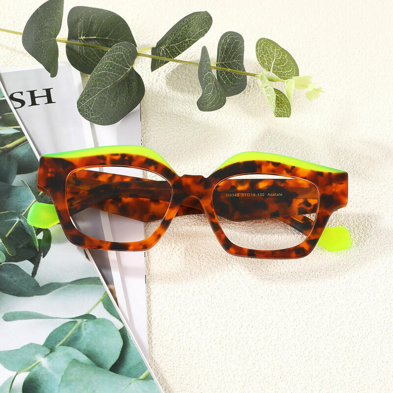 Lunettes de Vue Brandon Carré Écaille