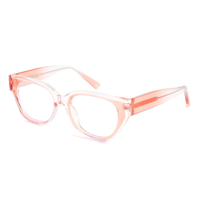 Daisy Cat Eye Rosa Brille
