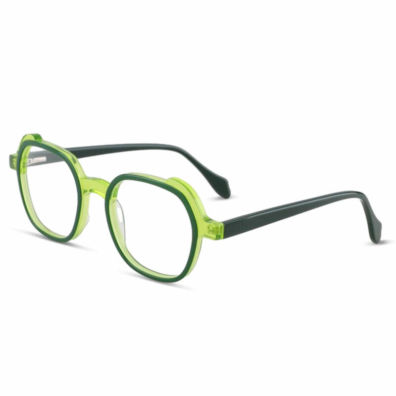 Lunettes de Vue Attley Carré Vert